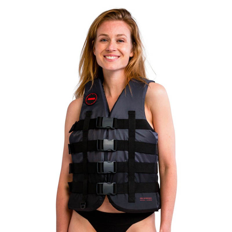 Jobe 4 Buckle Life Vest Black - DERAMAR