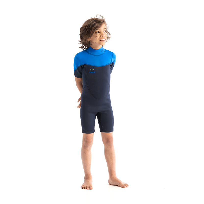 verbergen Peru Donker worden Jobe Boston 2mm Shorty Wetsuit Kids Blue - DERAMAR