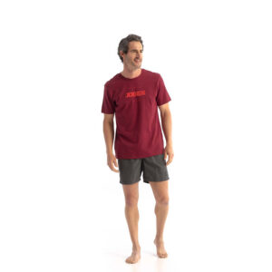Jobe Casual T-Shirt Burgundy