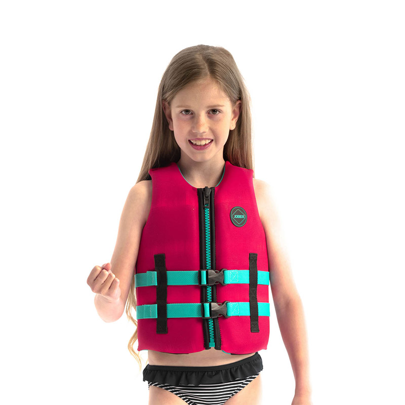 Jobe Neoprene Life Vest Kids Hot Pink