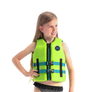 Jobe Neoprene Life Vest Kids Lime Green