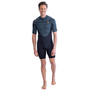 Jobe Perth Shorty 3/2mm Chestzipper Wetsuit Men Grey